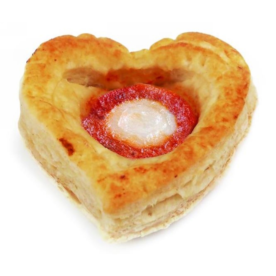 SP7841 PIZZETTE CUORE CON MOZZARELLA KG.1,1X4